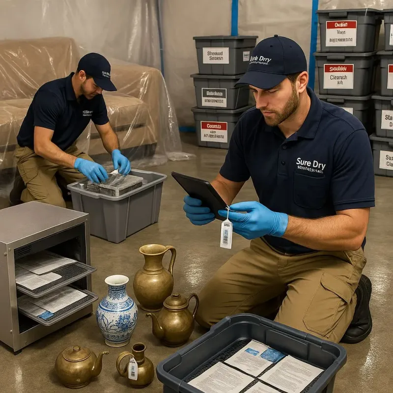 Content Protection and Restoration process in Caldwell, OH