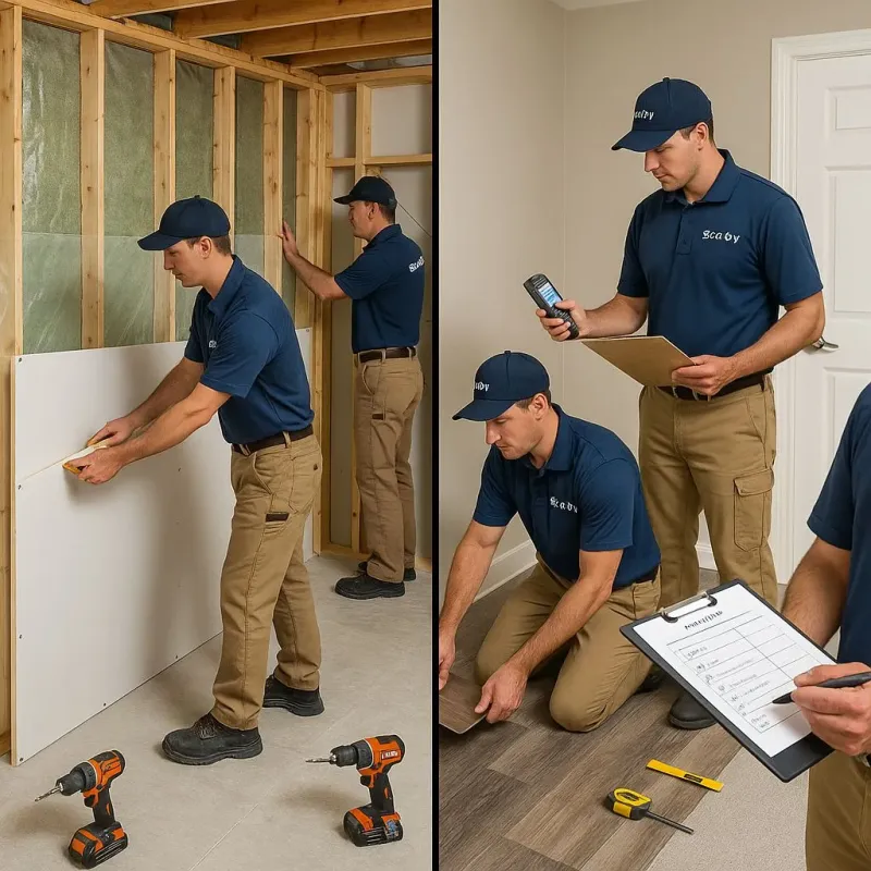 Repairs and Reconstruction process in Caldwell, OH